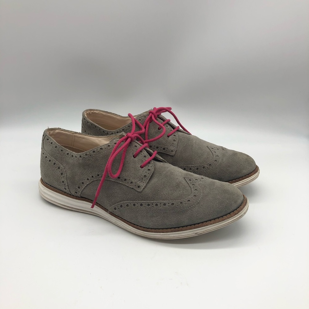 Cole Haan | lunargrand gray lace up sneakers